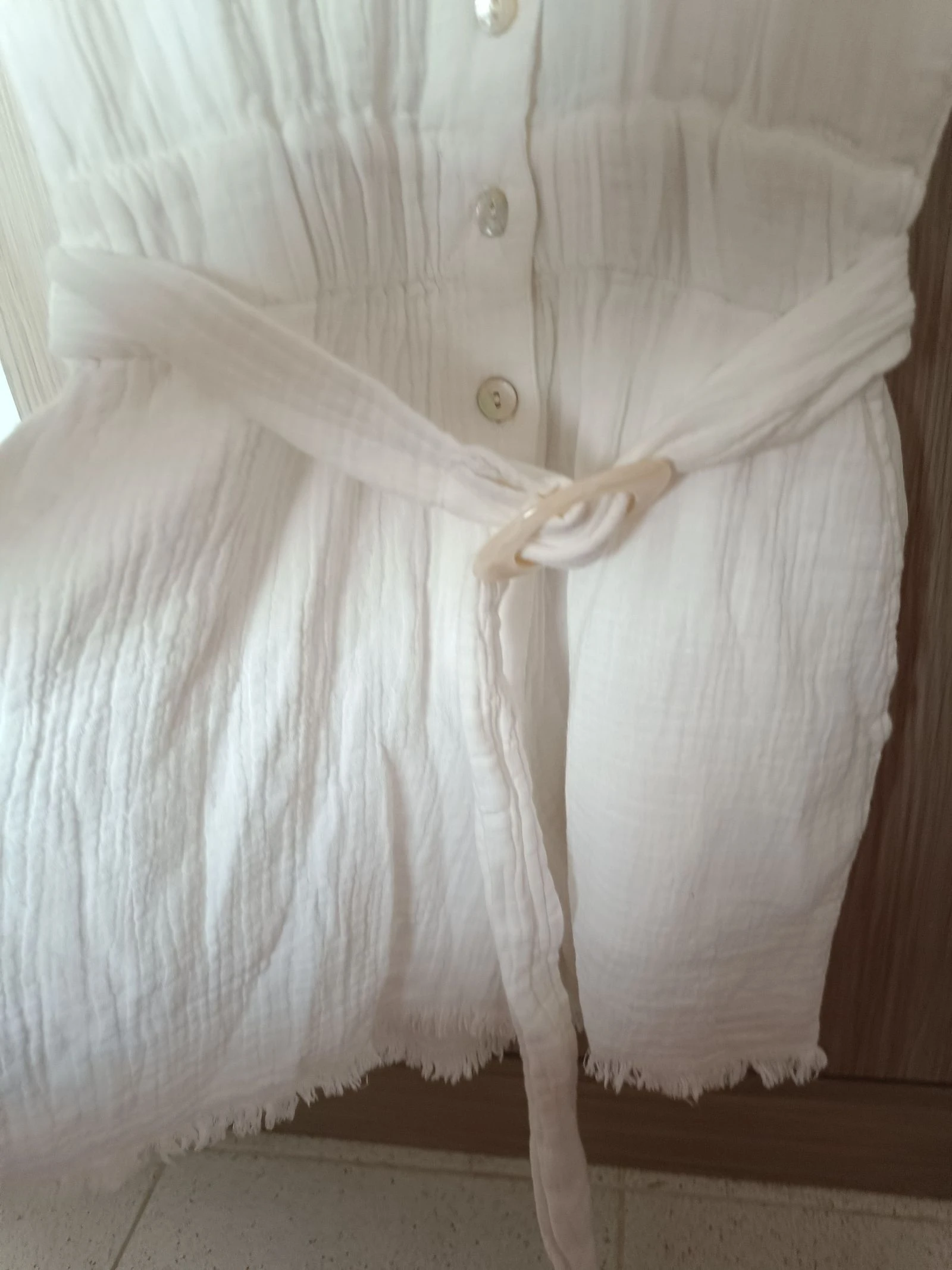 Mango Bamboo Cotton Short Jumpsuit Size XXS, New with Tags – photo 3